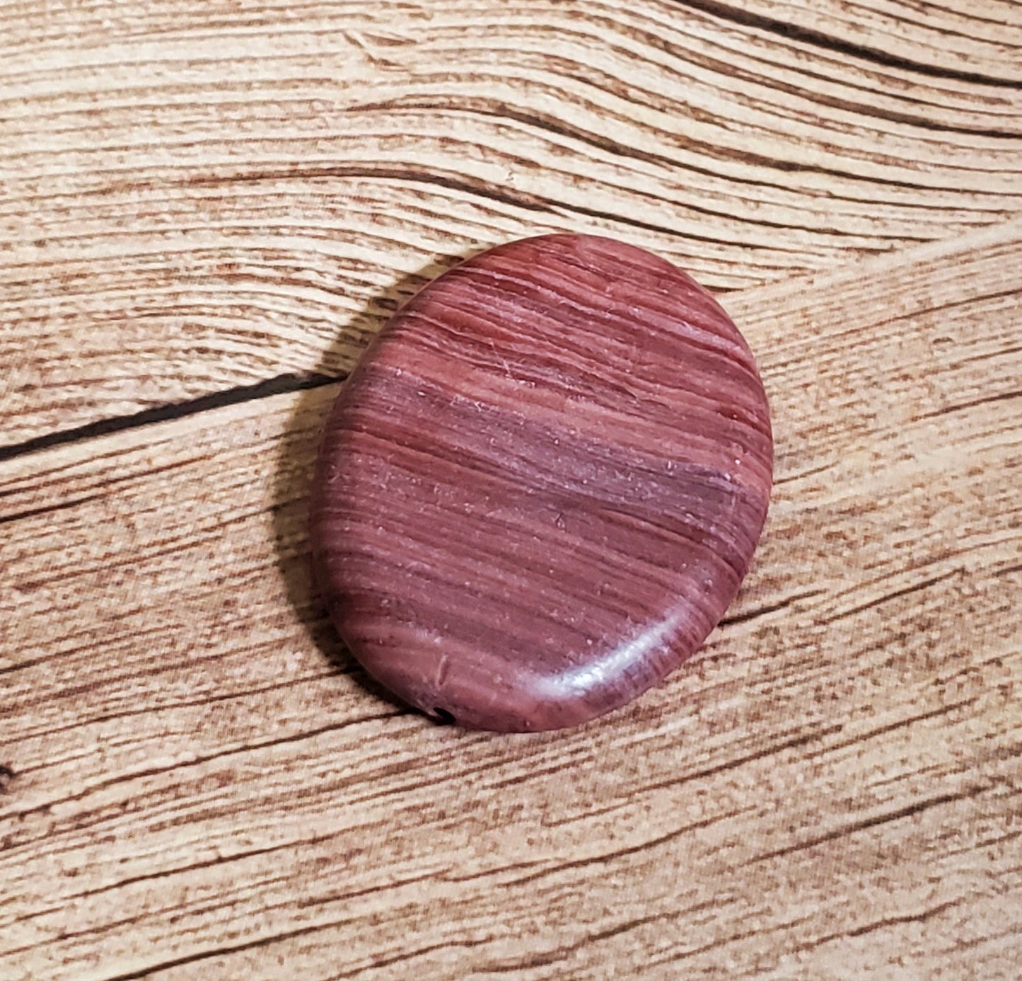 Natural Peach Jasper Focal: 39x31mm