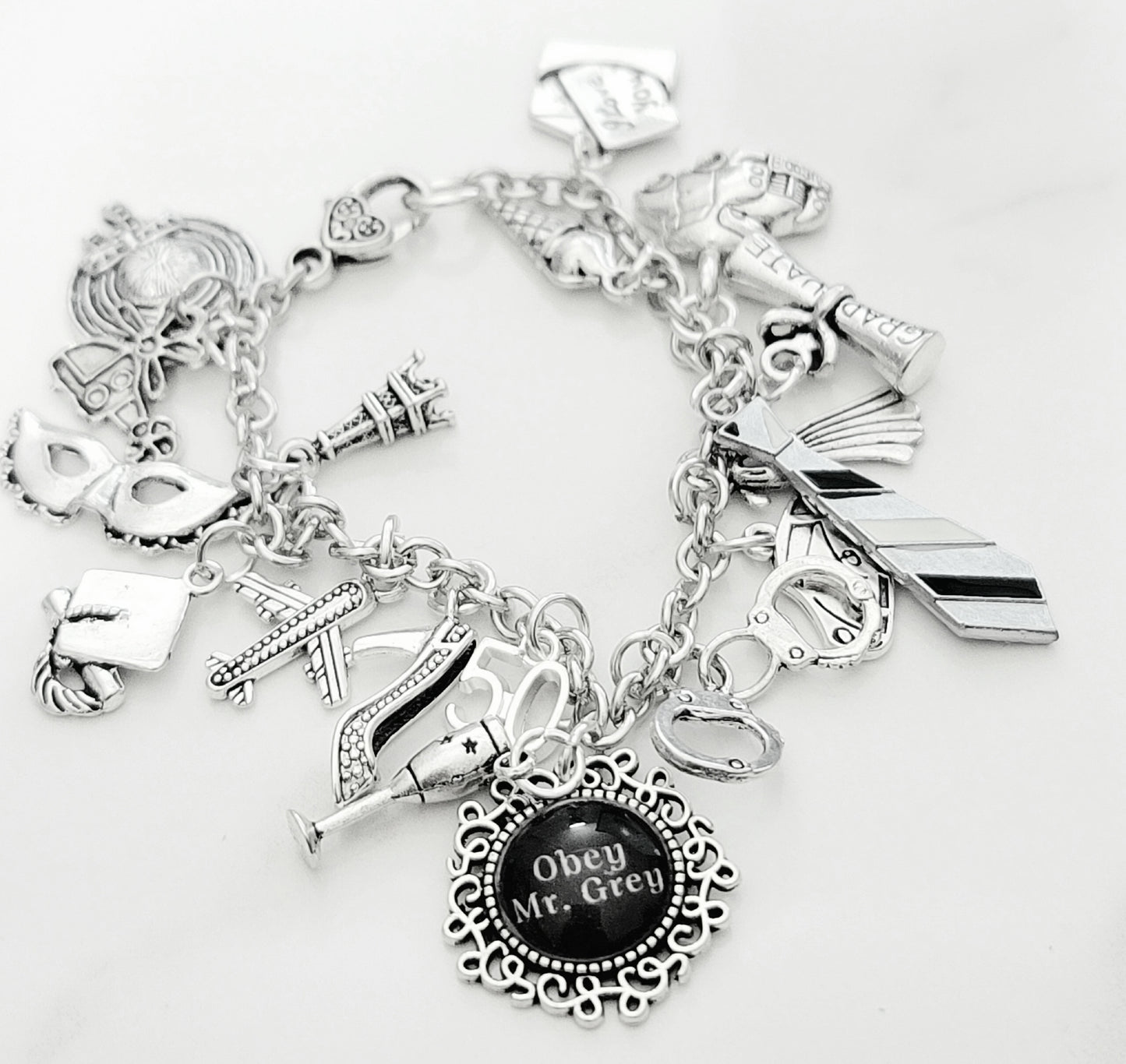 Charm Bracelet-5 0 Shades of Grey