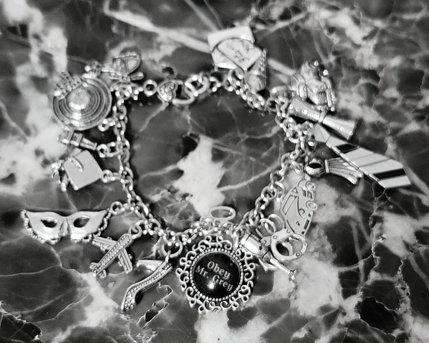 Charm Bracelet-5 0 Shades of Grey