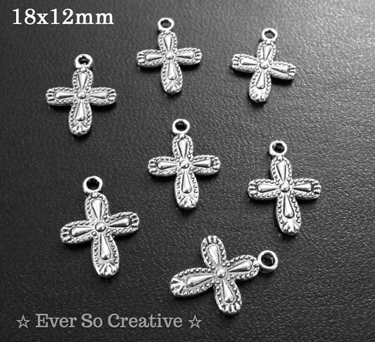 ESC-CR92: Antique Silver Ex. Large Pendants: 74x53mm: 4pcs