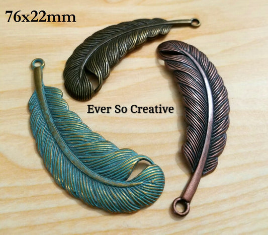 ESC-FW25: Mix Tone Large Feather Setting: 3pcs